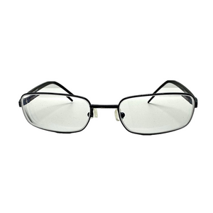 Burberry Eyeglasses Frame Blue Black Polished Metal Full Rim Italy 51[]20 135